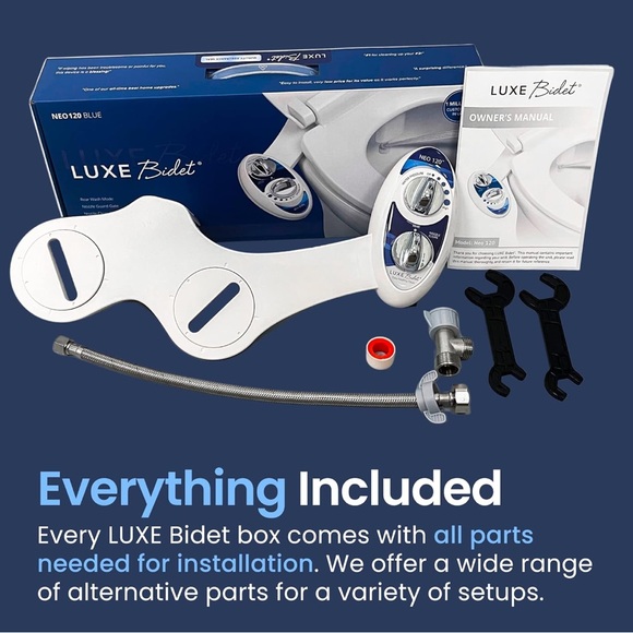 Luxe Bidet Neo 110 Blue - Picture 2 of 2